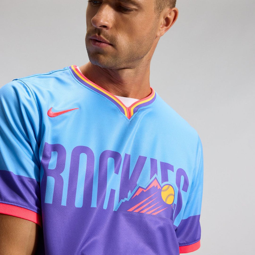 Colorado Rockies 2025 City Connect Limited Jersey | Purple/Light Blue
