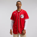 Cincinnati Reds Alternate Authentic Team Logo Jersey | Scarlet