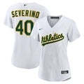 Athletics Luis Severino Women's Home Replica Jersey | White