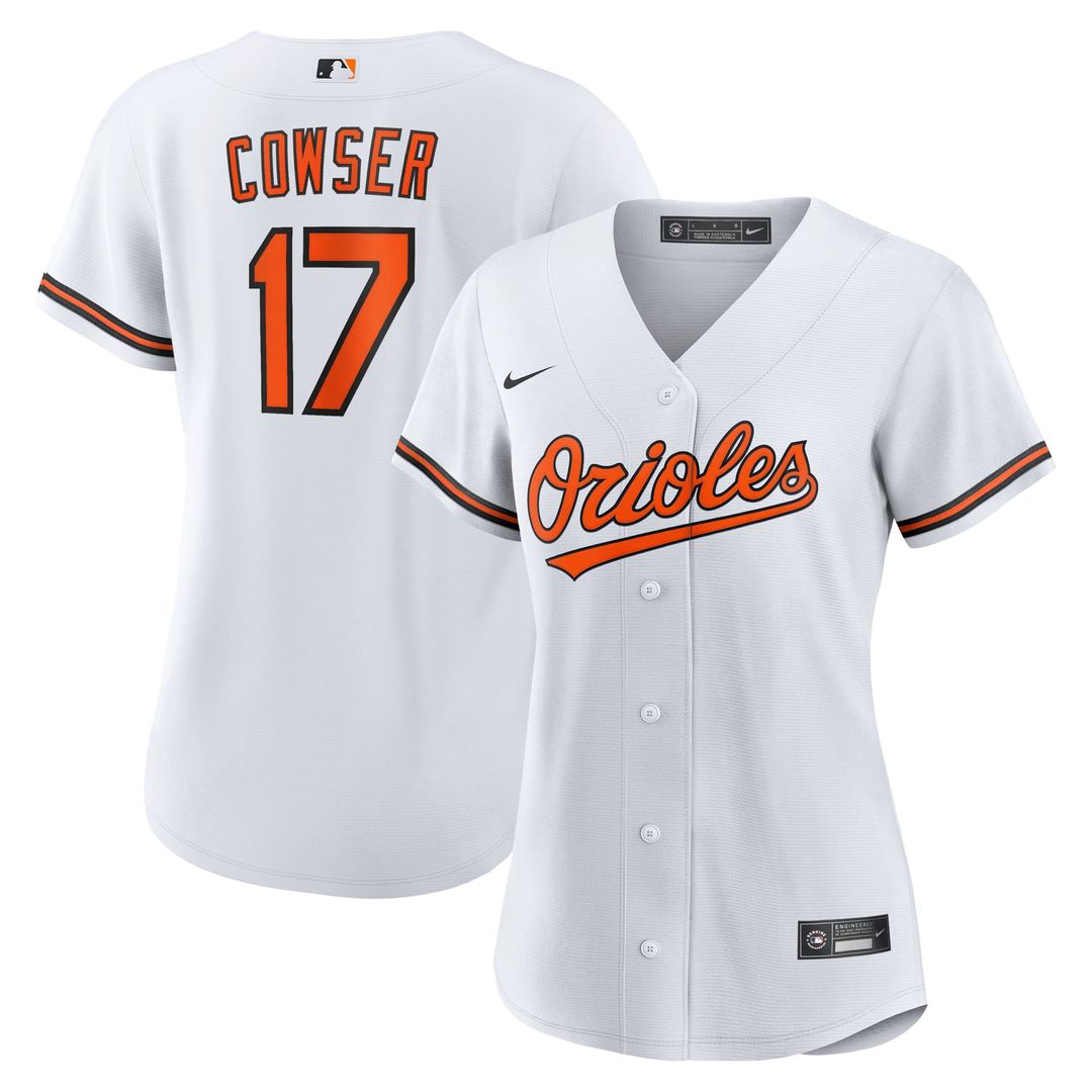 Baltimore Orioles Colton Cowser Women's Home Replica Jersey | White