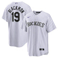 Colorado Rockies Charlie Blackmon Home Replica Player Name Jersey | White