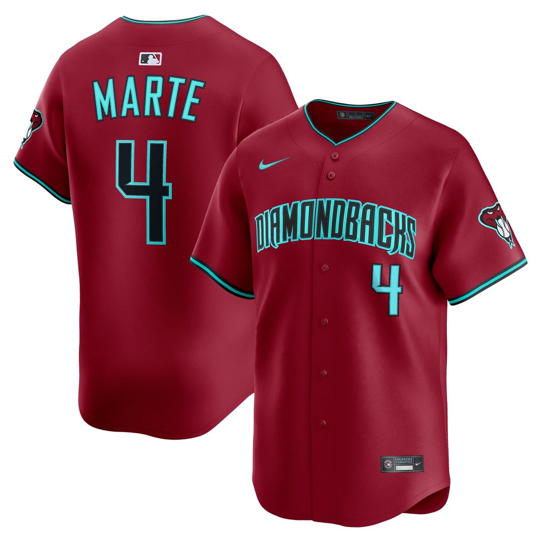 Arizona Diamondbacks Ketel Marte Alternate Limited Jersey | Black