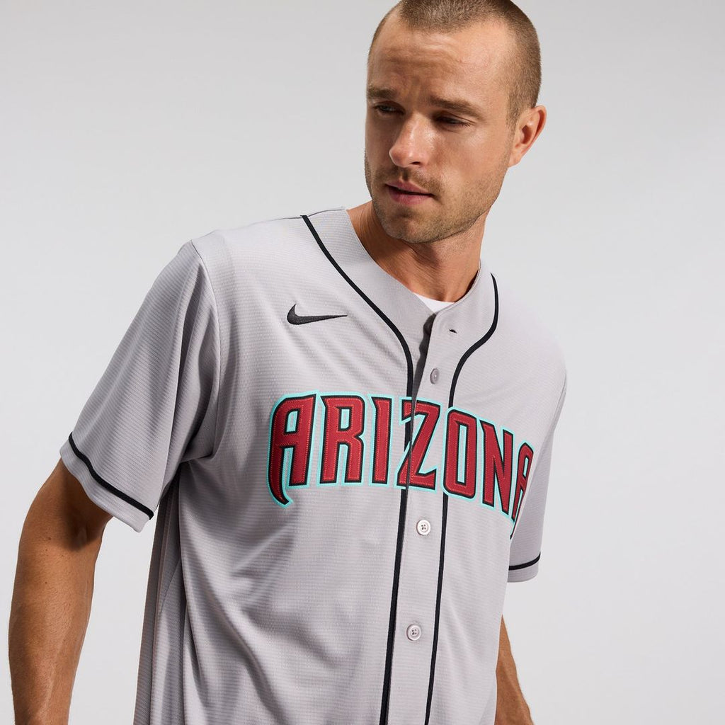 Arizona Diamondbacks Corbin Carroll Road Replica Jersey | Gray