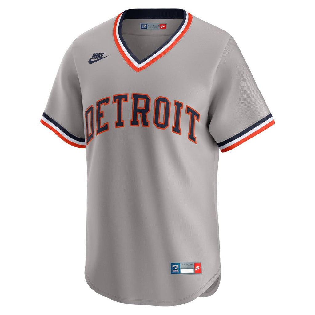 Detroit Tigers Cooperstown Limited Jersey | Gray