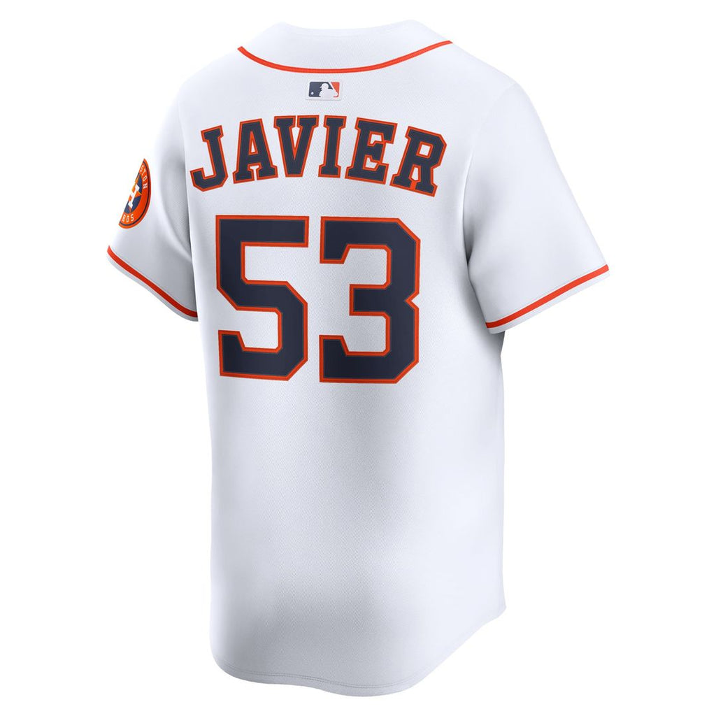 Houston Astros Cristian Javier Home Limited Jersey | White