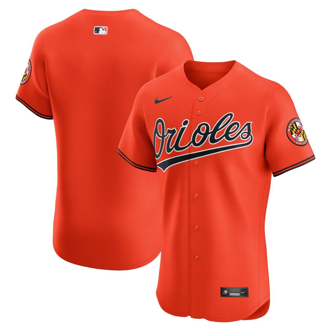Baltimore Orioles Alternate 2 Elite Jersey | Orange
