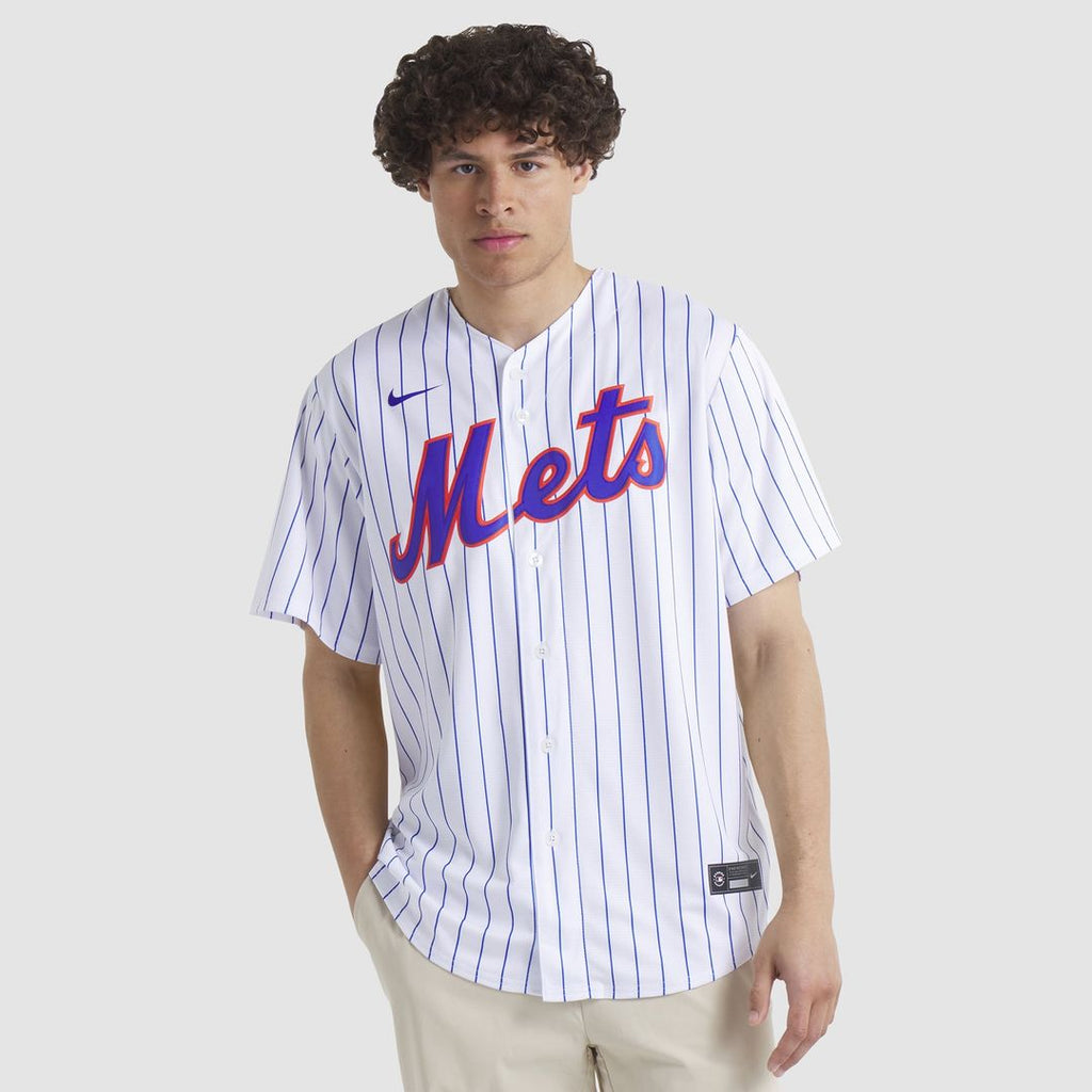 New York Mets Home Replica Team Jersey | White