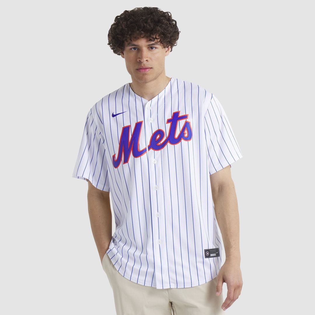 New York Mets Home Replica Team Jersey | White