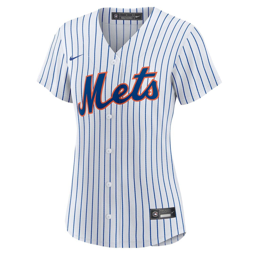 New York Mets Darryl Strawberry Women's Home Replica Jersey | White