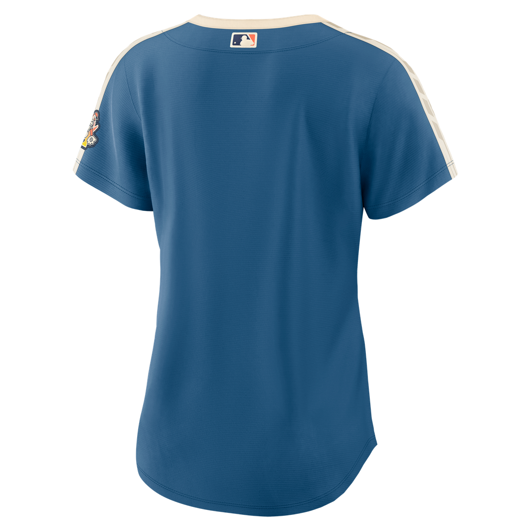 Milwaukee Brewers Women's 2026 City Connect Stadium Jersey | Mineral Blue