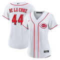 Cincinnati Reds Elly De La Cruz Women's Home Replica Jersey | White