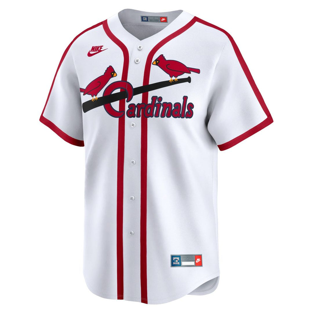 St. Louis Cardinals Cooperstown Limited Jersey | White