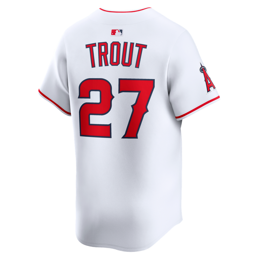 Los Angeles Angels Mike Trout Home Limited Jersey | White