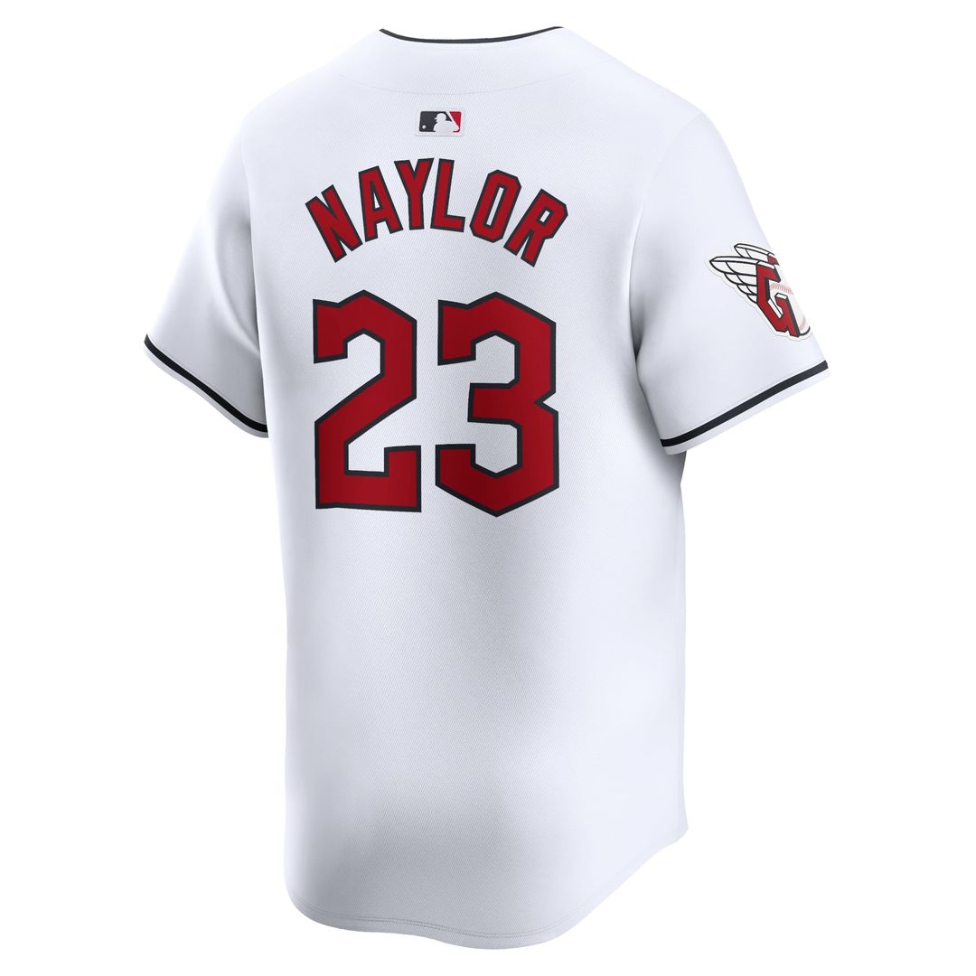 Cleveland Guardians Bo Naylor Home Limited Jersey | White