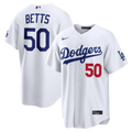 Los Angeles Dodgers Mookie Betts Home Stadium Jersey | White