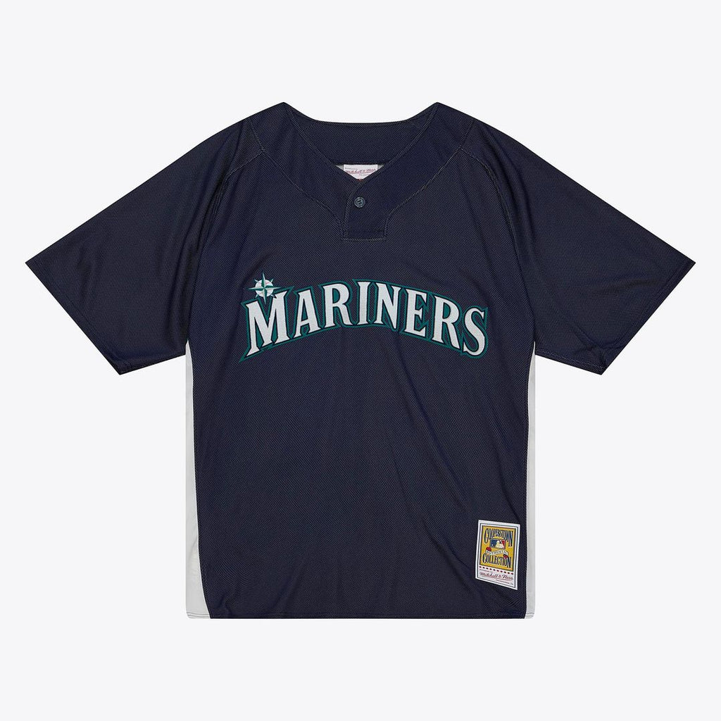 Seattle Mariners Ichiro Suzuki Big & Tall Cooperstown Mesh Batting Practice Jersey | Navy