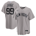 New York Yankees Aaron Judge Road Replica Jersey | Gray