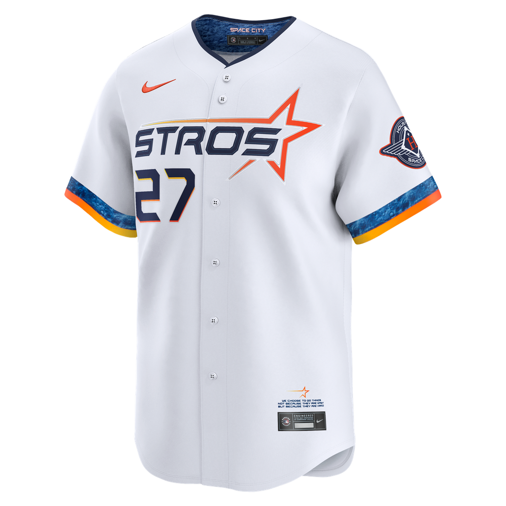 Houston Astros Jose Altuve 2025 City Connect Limited Jersey | White