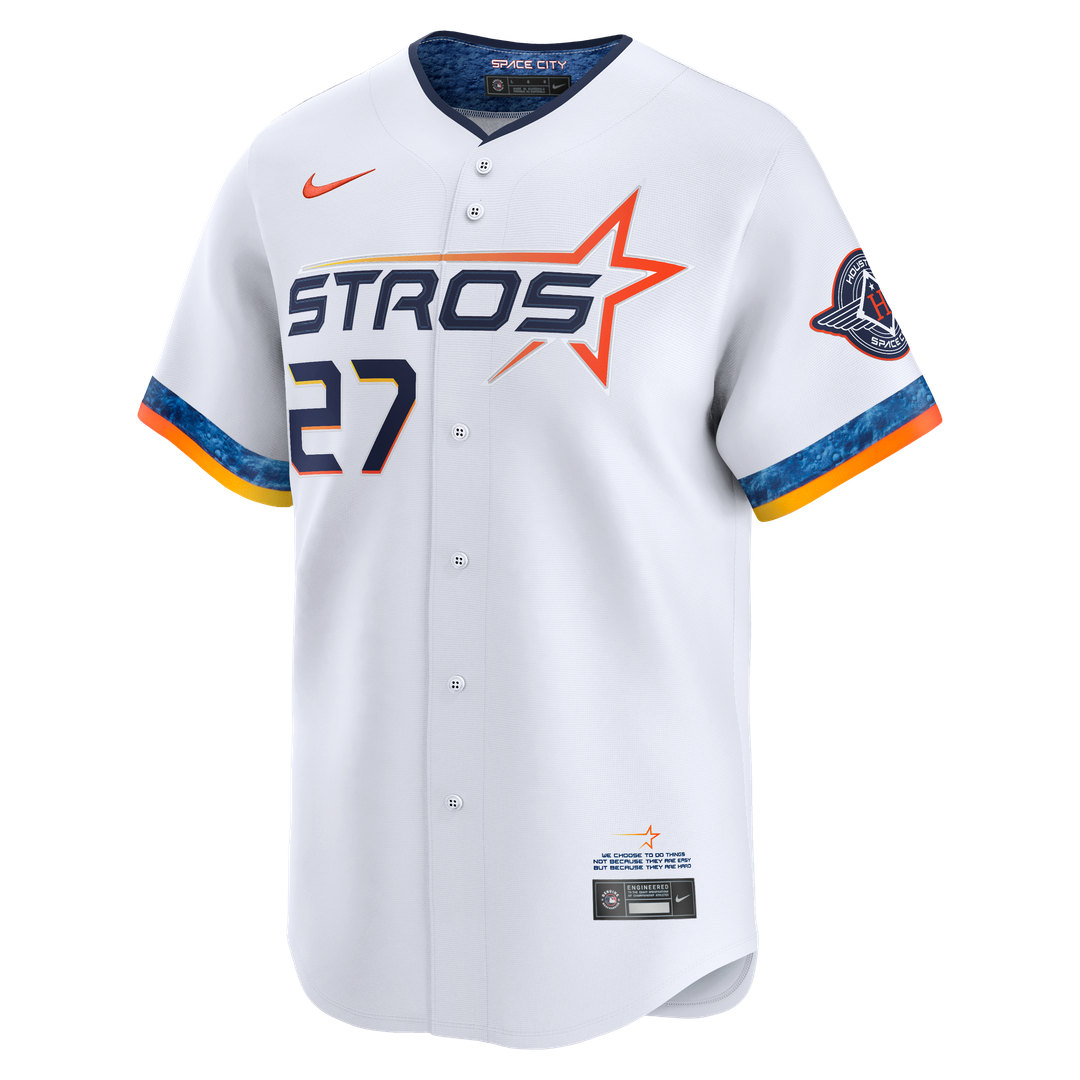 Houston Astros Jose Altuve 2025 City Connect Limited Jersey | White