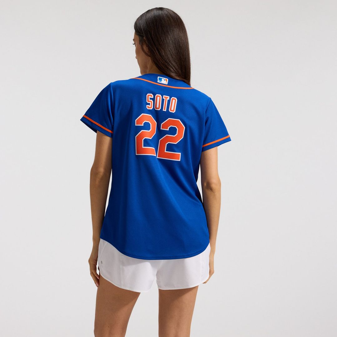 New York Mets Juan Soto Women's Alternate Replica Baseball Jersey | Royal