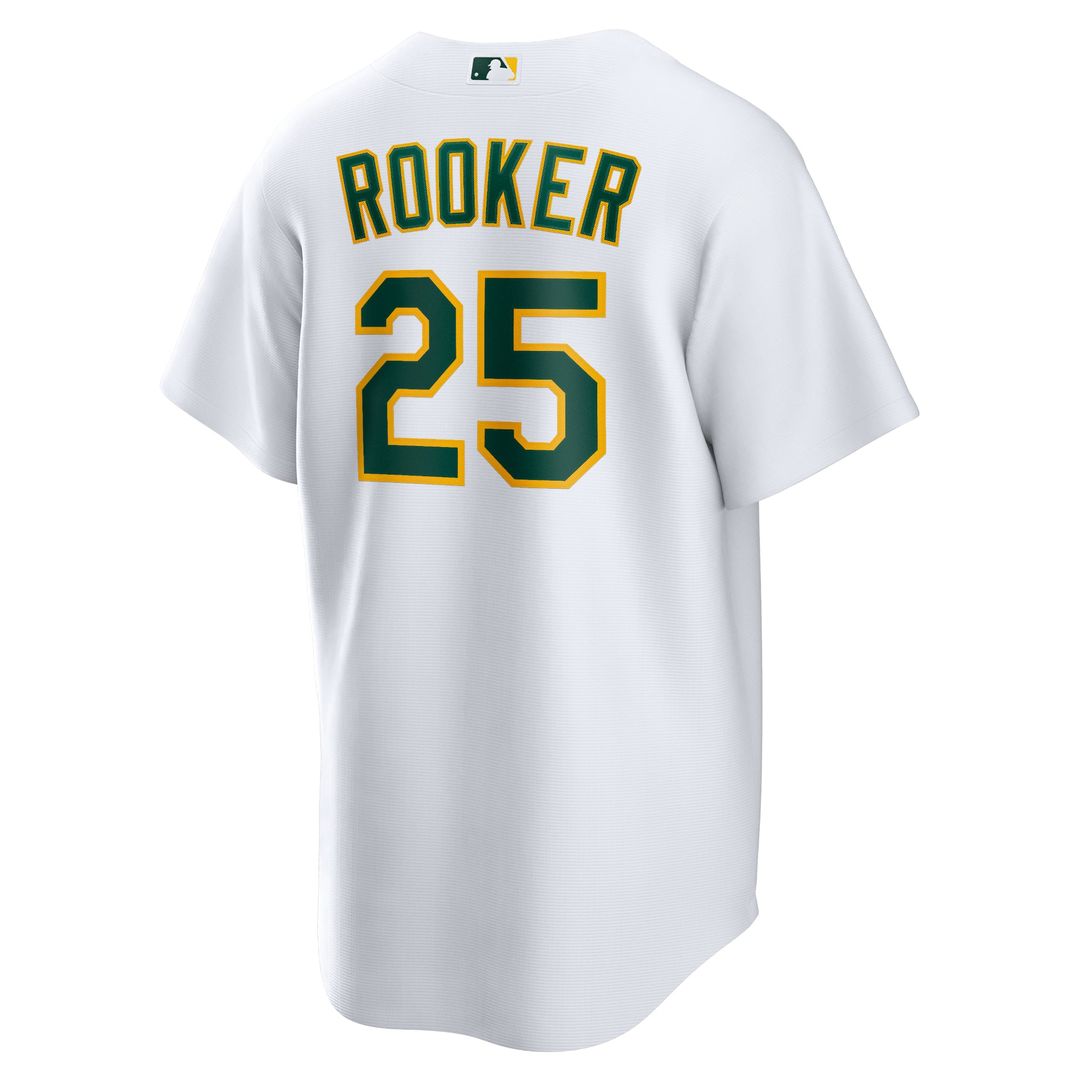 Athletics Brent Rooker Home Replica Jersey | White