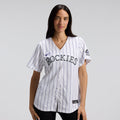 Colorado Rockies Women's Home Limited Jersey | White