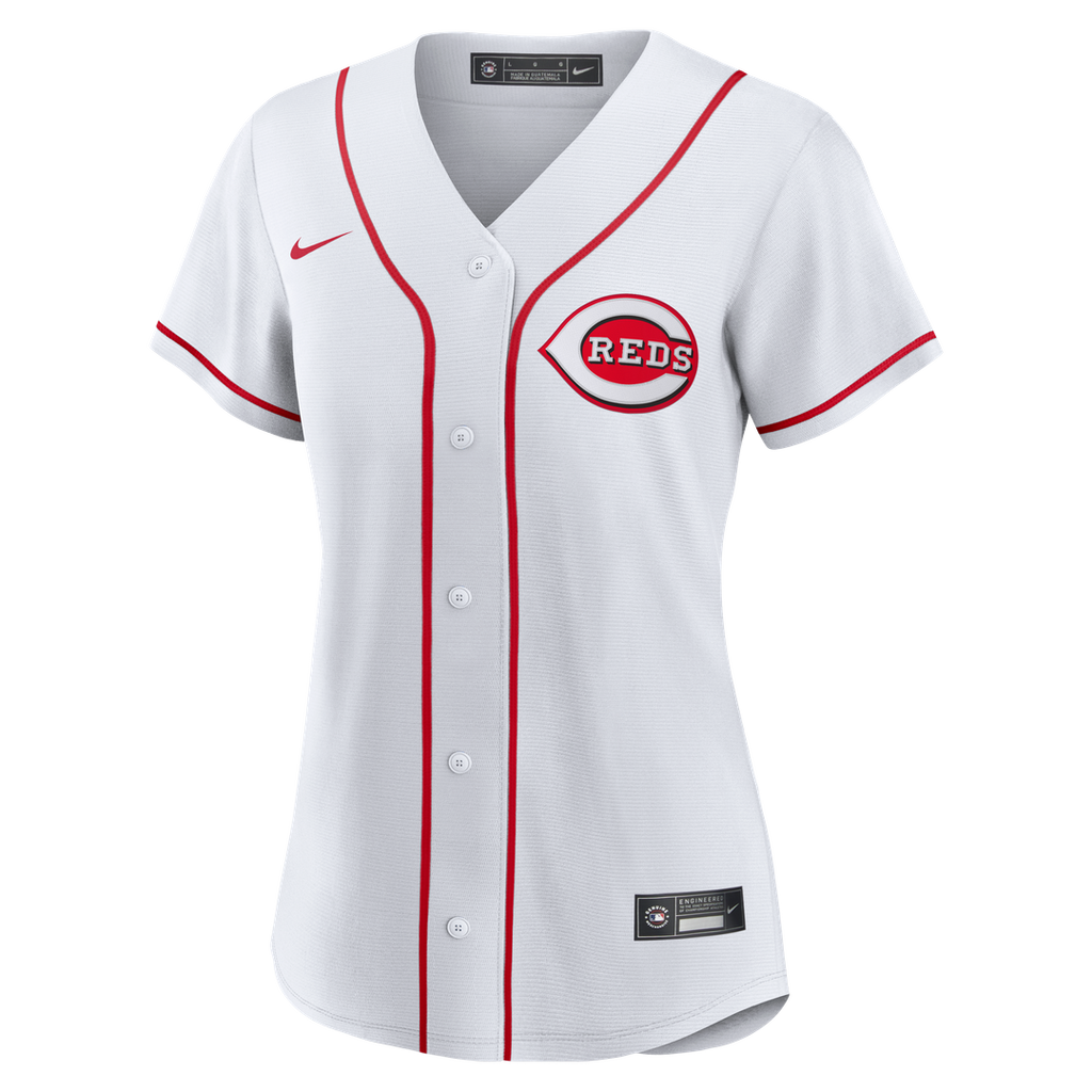 Cincinnati Reds Eugenio Suárez Women's Home Replica Jersey | White