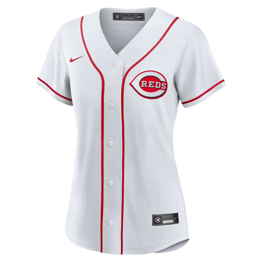 Cincinnati Reds Eugenio Suárez Women's Home Replica Jersey | White