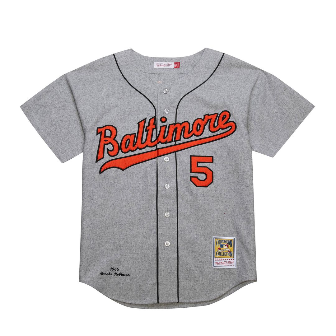 Baltimore Orioles Brooks Robinson Cooperstown 1966 Authentic Jersey | Gray