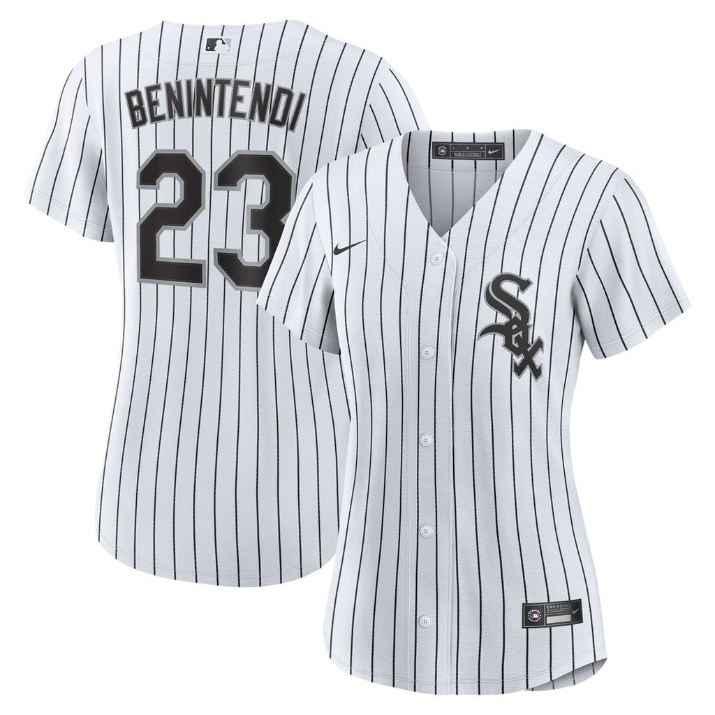 Chicago White Sox Andrew Benintendi Women's Home Player Jersey | White/Black