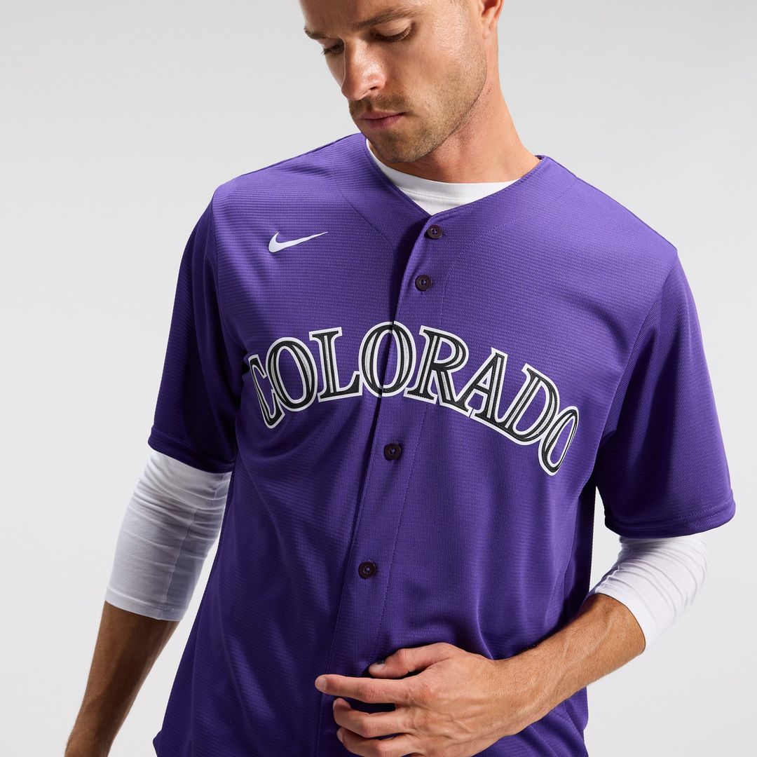 Colorado Rockies Alternate Replica Team Jersey | Purple