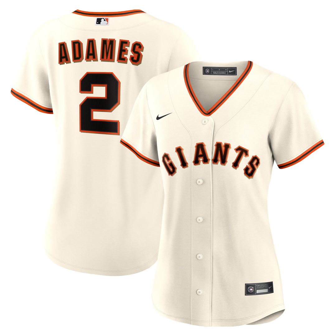 San Francisco Giants Willy Adames Women's Home Replica Jersey | Cream
