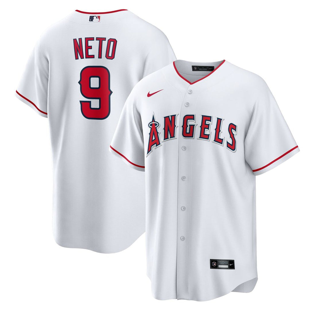 Los Angeles Angels Zach Neto Home Replica Jersey | White