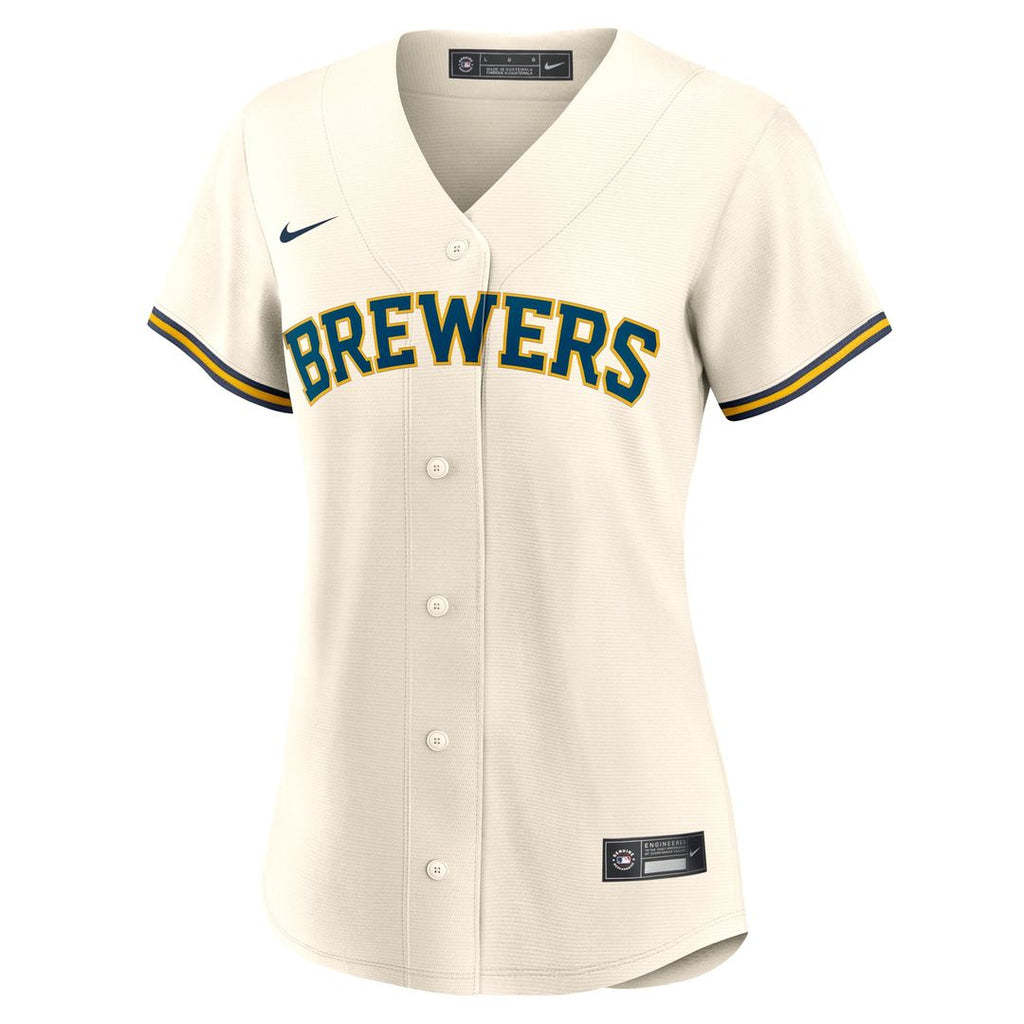 Milwaukee Brewers Blake Perkins Women's Home Replica Jersey | Cream