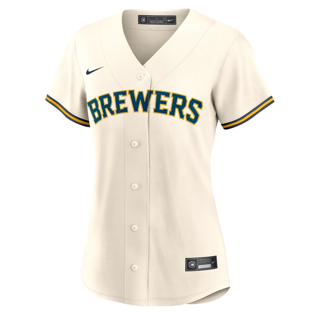 Milwaukee Brewers Blake Perkins Women's Home Replica Jersey | Cream