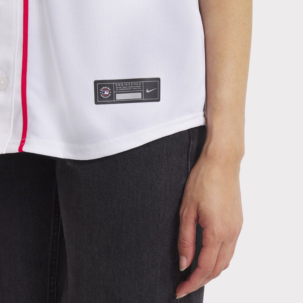 Cincinnati Reds Elly De La Cruz Women's Home Limited Jersey | White