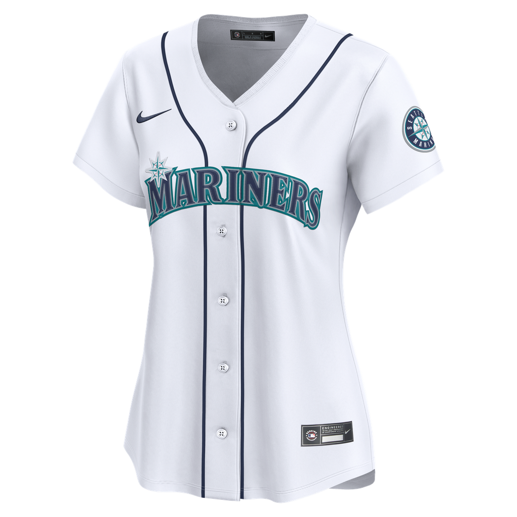 Seattle Mariners Julio Rodríguez Women's Home Limited Jersey | White