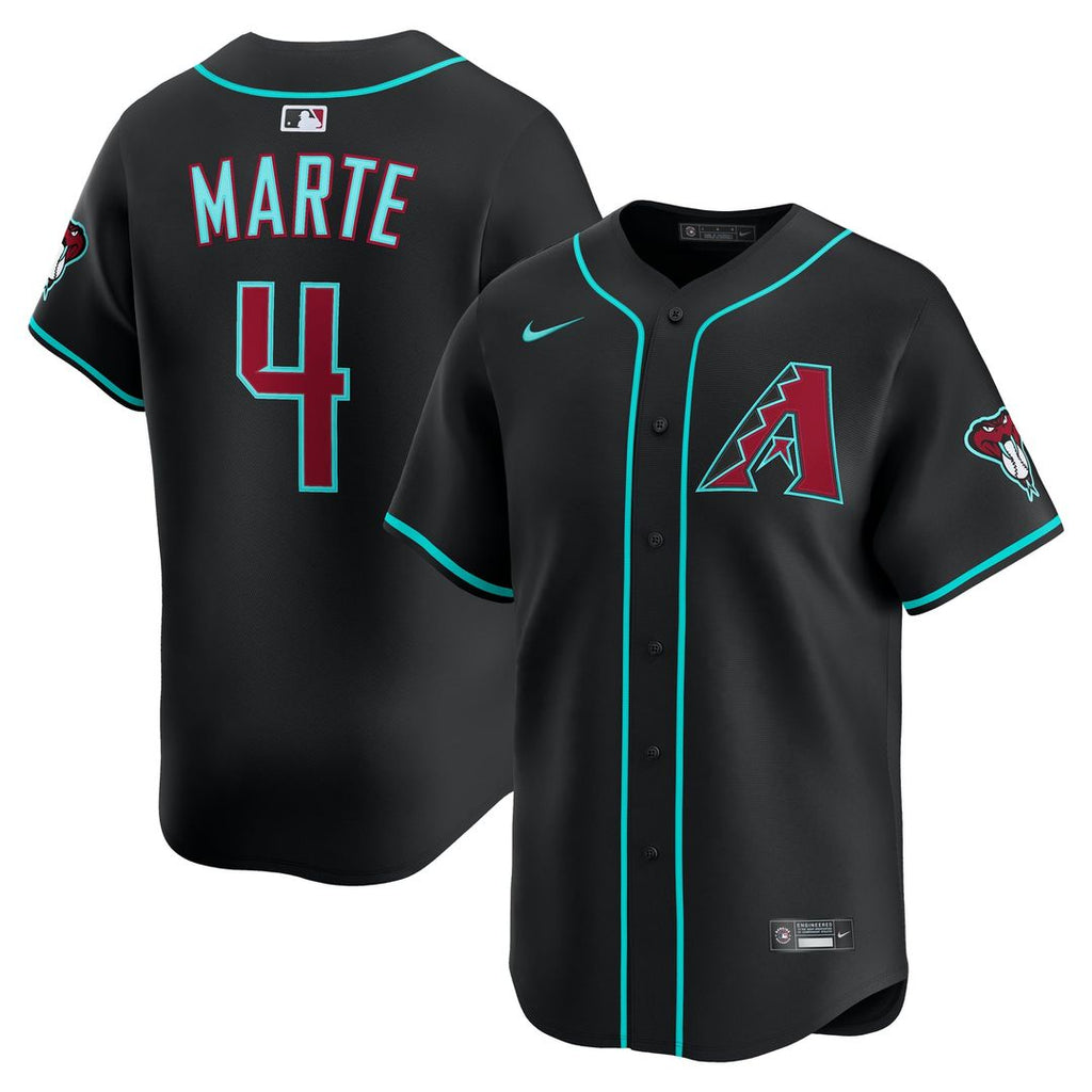 Arizona Diamondbacks Ketel Marte Alternate Limited Jersey | Black