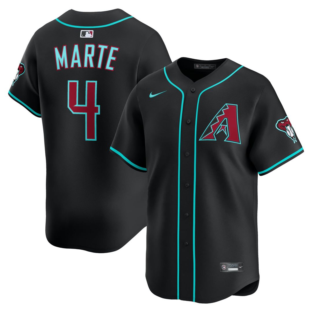 Arizona Diamondbacks Ketel Marte Alternate Limited Jersey | Black