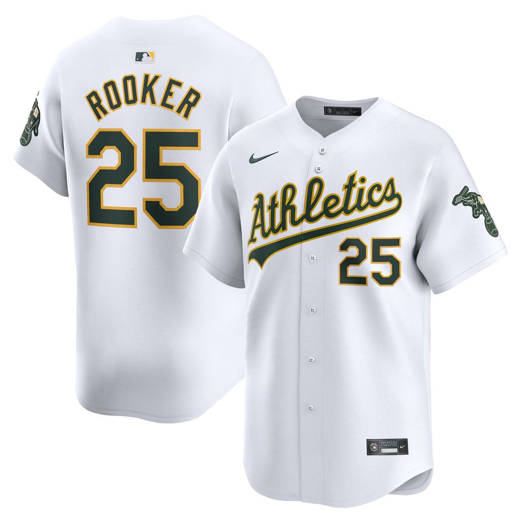 Athletics Brent Rooker Home Limited Jersey | White