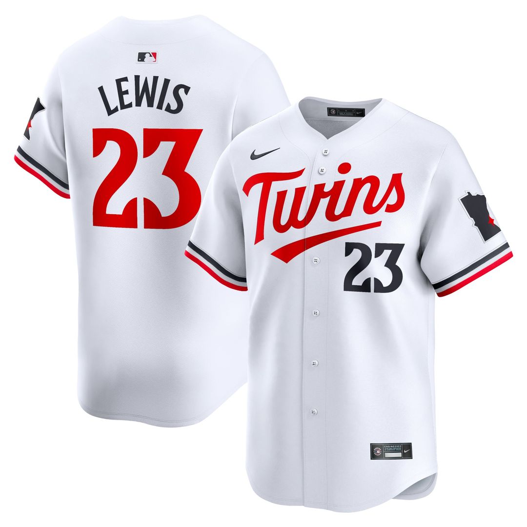 Minnesota Twins Royce Lewis Home Limited Jersey | White