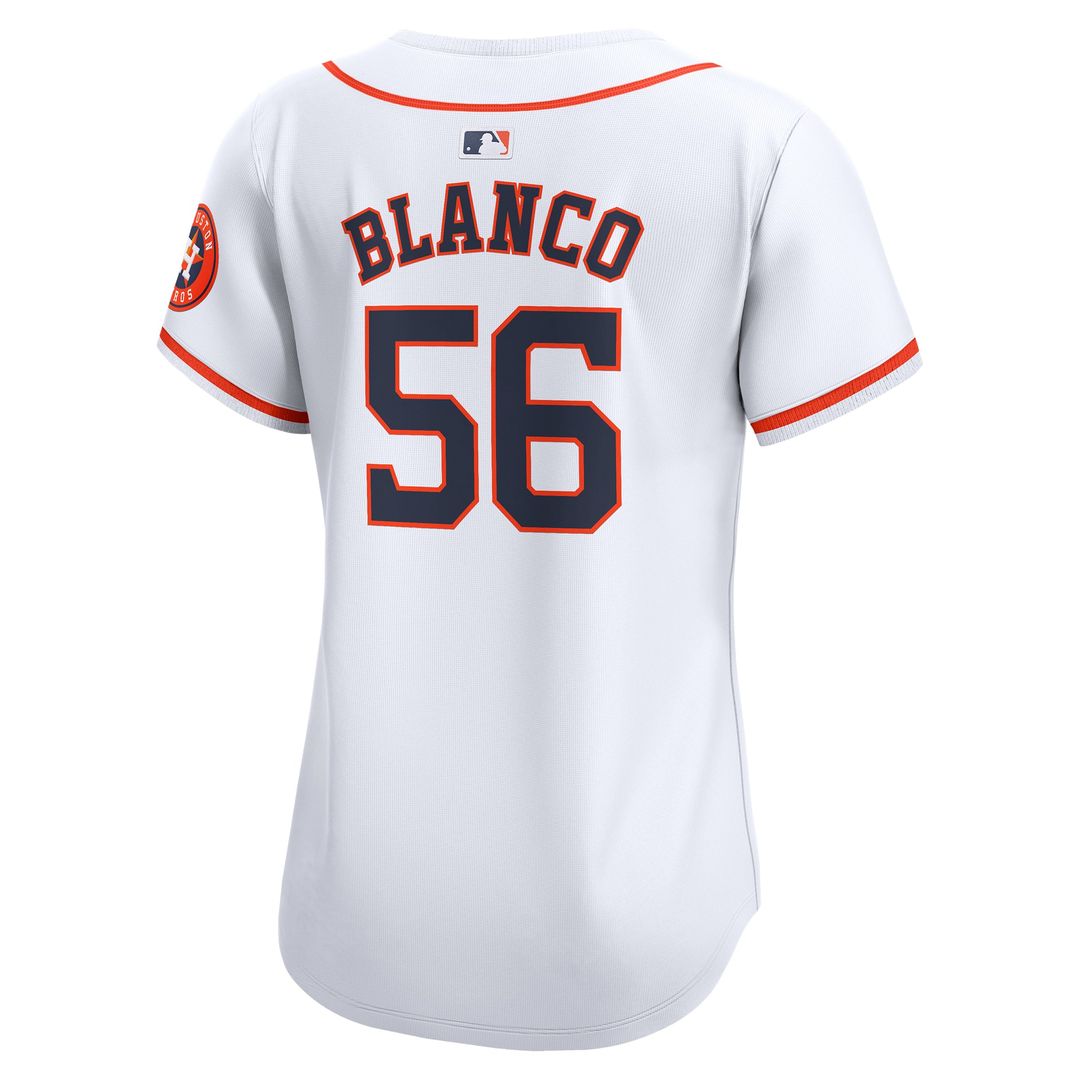 Houston Astros Ronel Blanco Women's Home Limited Jersey | White