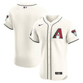 Arizona Diamondbacks Home Elite Patch Jersey | White