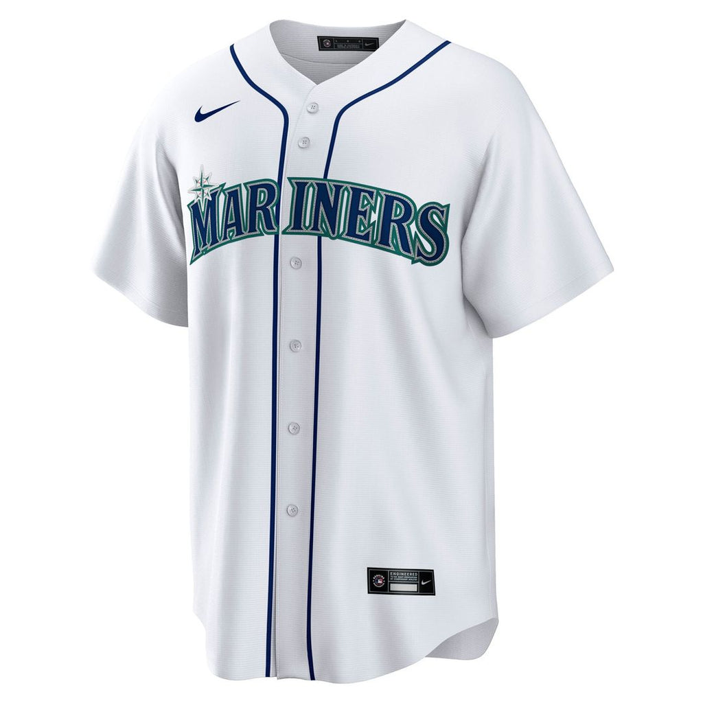Seattle Mariners Cal Raleigh Home Replica Jersey | White