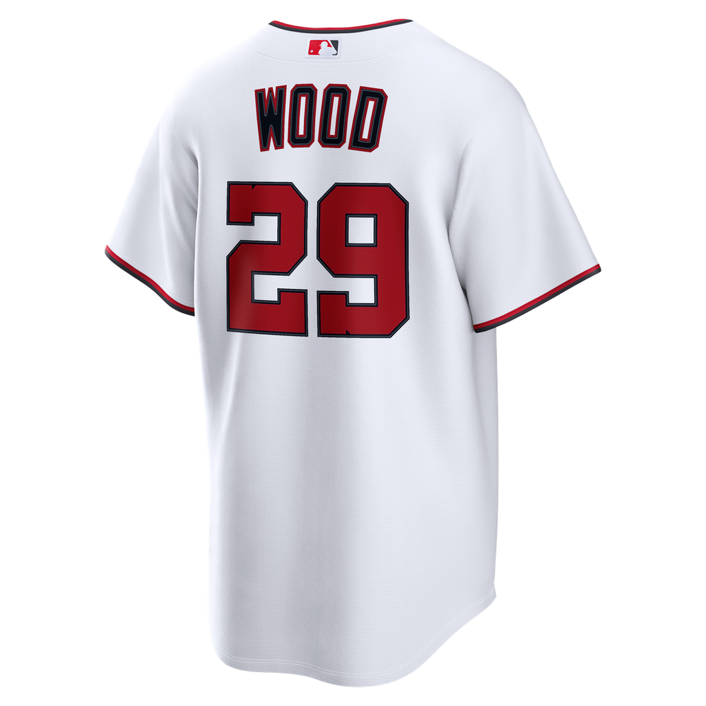 Washington Nationals James Wood Home Replica Jersey | White