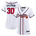 Atlanta Braves Drake Baldwin Women's Home Replica Jersey | White