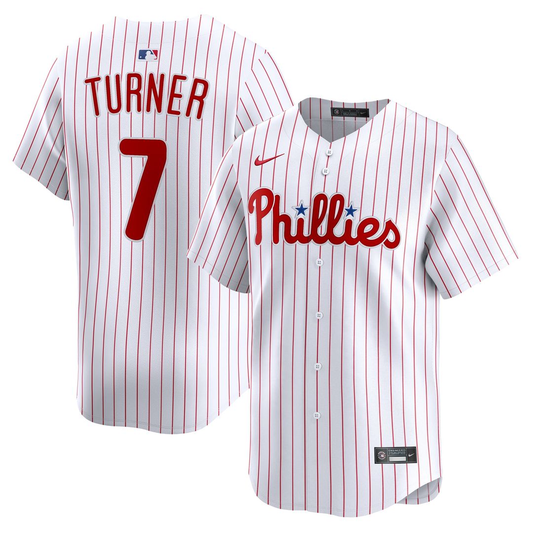 Philadelphia Phillies Trea Turner Home Limited Jersey | White