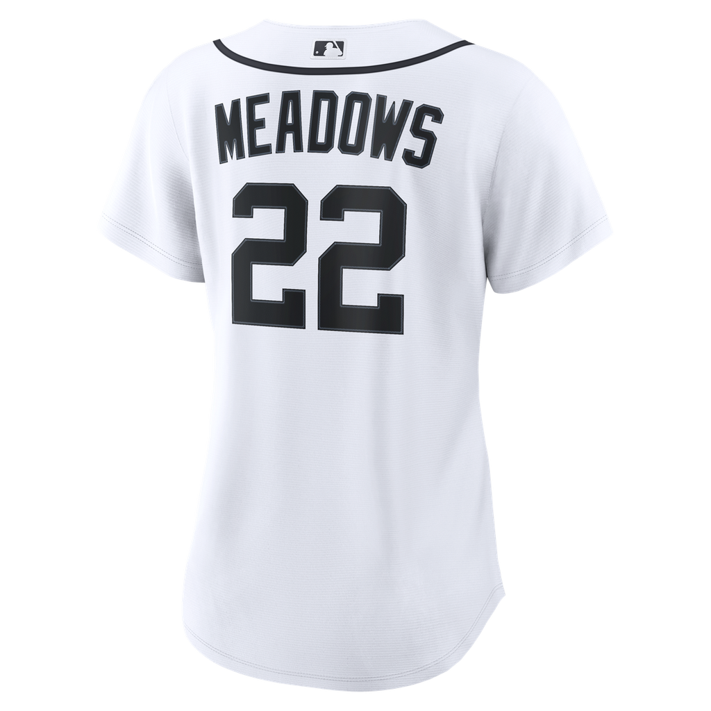 Detroit Tigers Parker Meadows Women's Home Replica Jersey | White