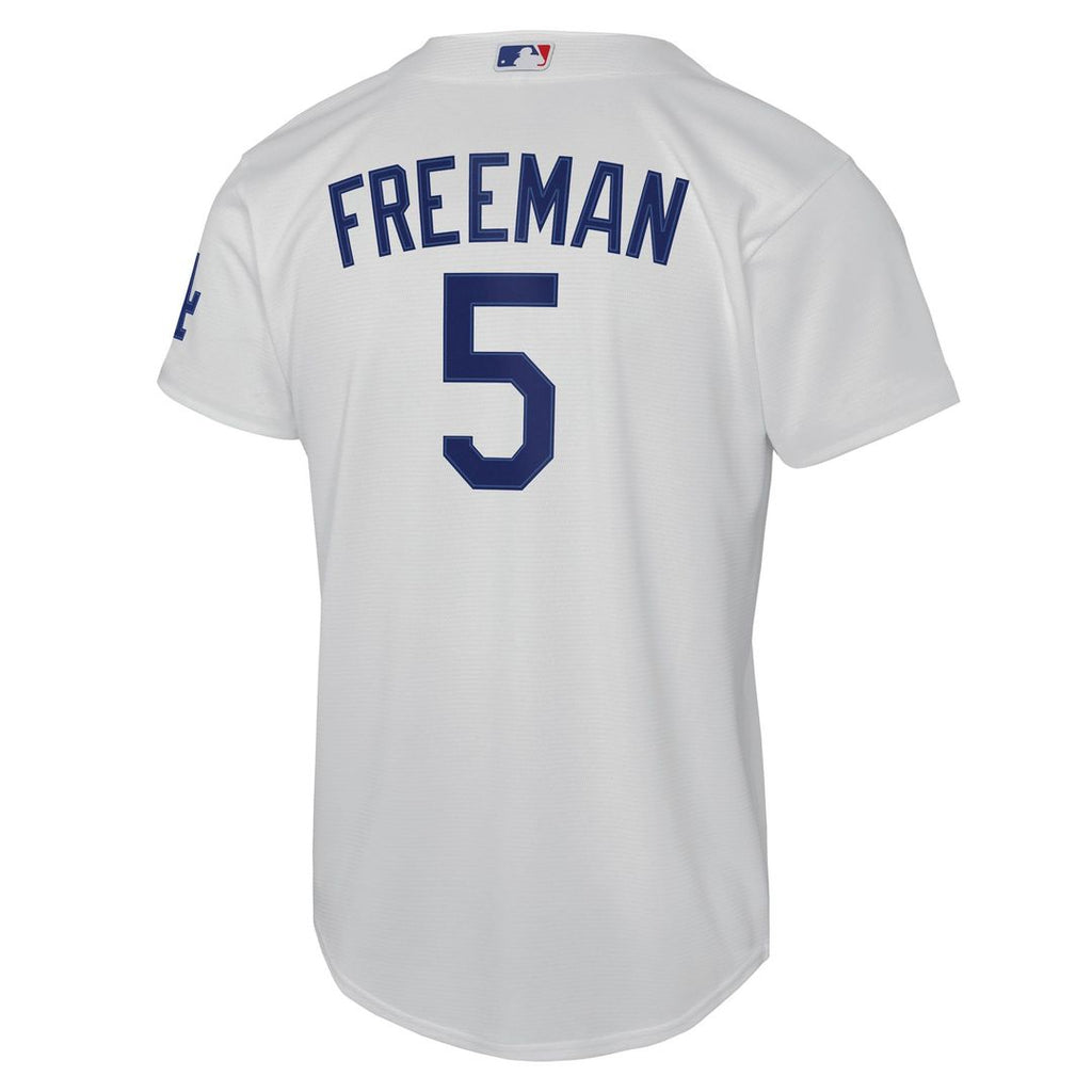 Los Angeles Dodgers Freddie Freeman Youth Home Stadium Jersey | White