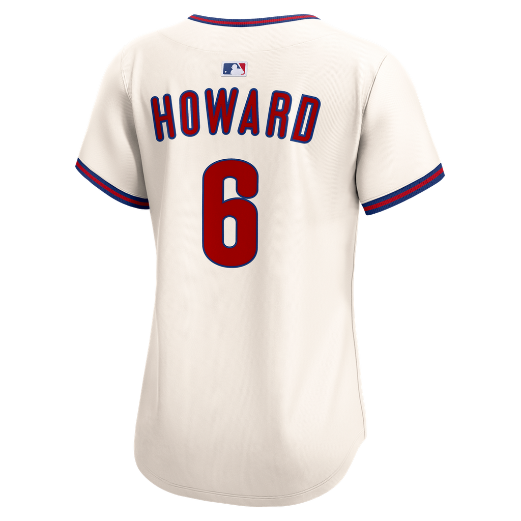Philadelphia Phillies Ryan Howard Women's Limited Jersey | White